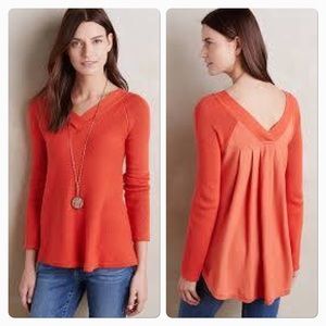 🥰🥰{Anthro} Knitted & Knotted Double V Pullover